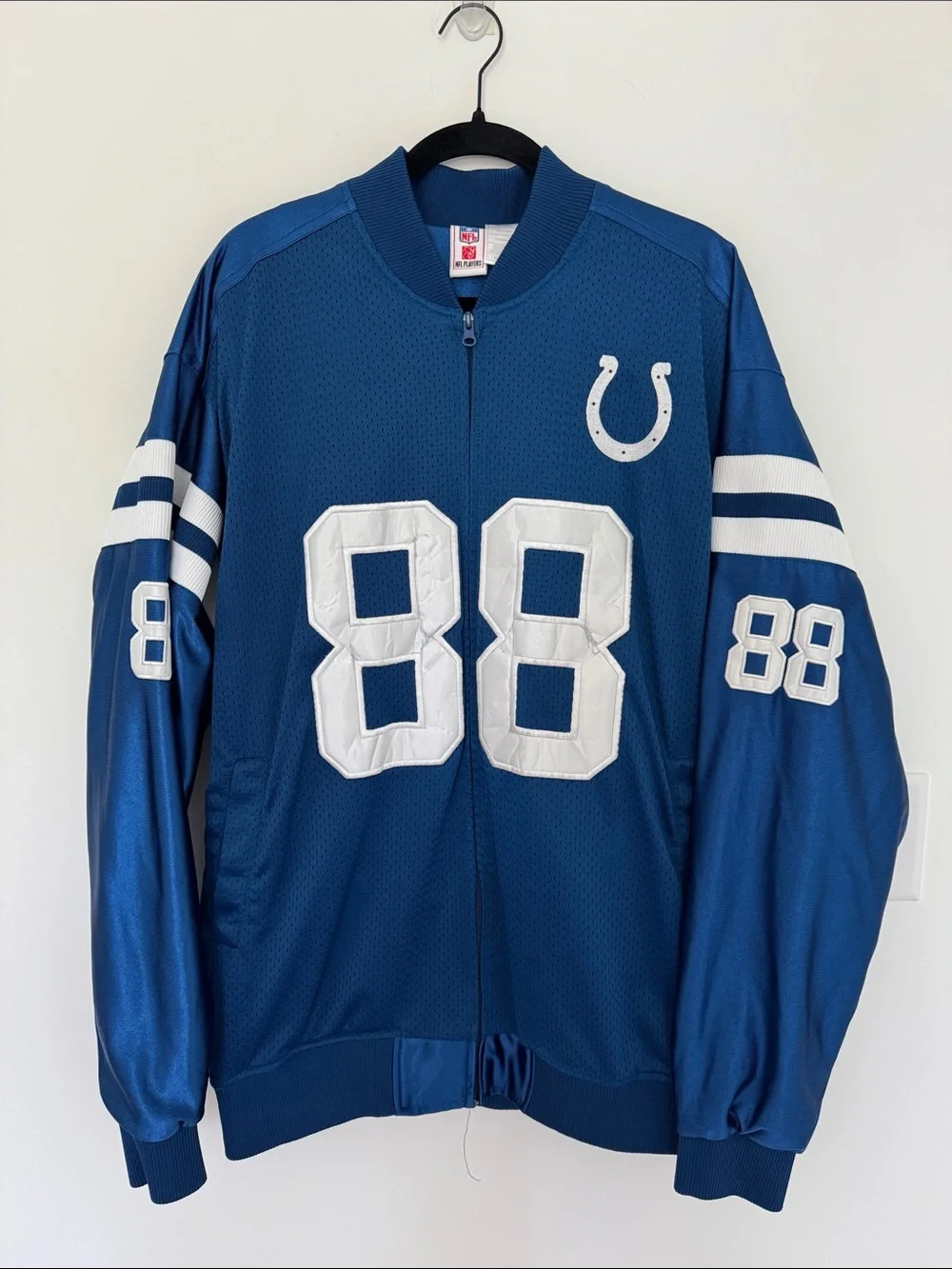 NFL Indianapolis Colts Marvin Harrison Jersey Jacket - Size XL